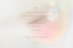 60 Ethereal Light Backgrounds Bundle