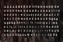 Etna Sans Serif Typeface