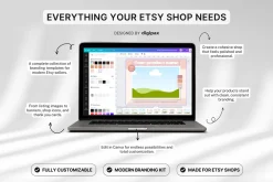 Etsy Shop Bundle Canva Templates