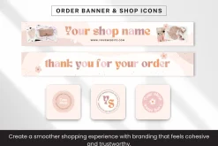 Etsy Shop Bundle Canva Templates