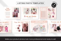 Etsy Shop Bundle Canva Templates
