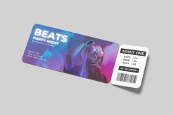 Event Ticket Mockup