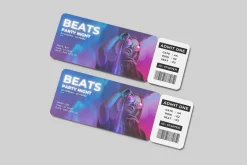 Event Ticket Mockup