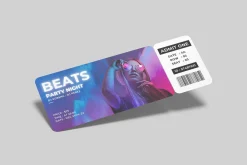 Event Ticket Mockup