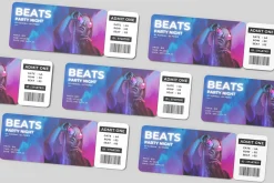 Event Ticket Mockup