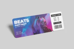 Event Ticket Mockup