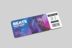 Event Ticket Mockup