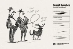 Everyday Sketch Photoshop Brushes