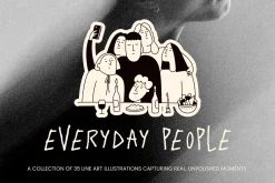 Everyday People: Hand-Drawn Line Art
