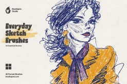 Everyday Sketch Multi App Brushes