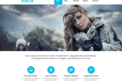 EVOLVE - Responsive HTML Template