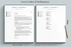 Executive Resume Template for Google