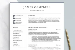 Executive Resume Template for Google