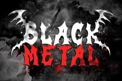 Exouisite Black Metal Display Font