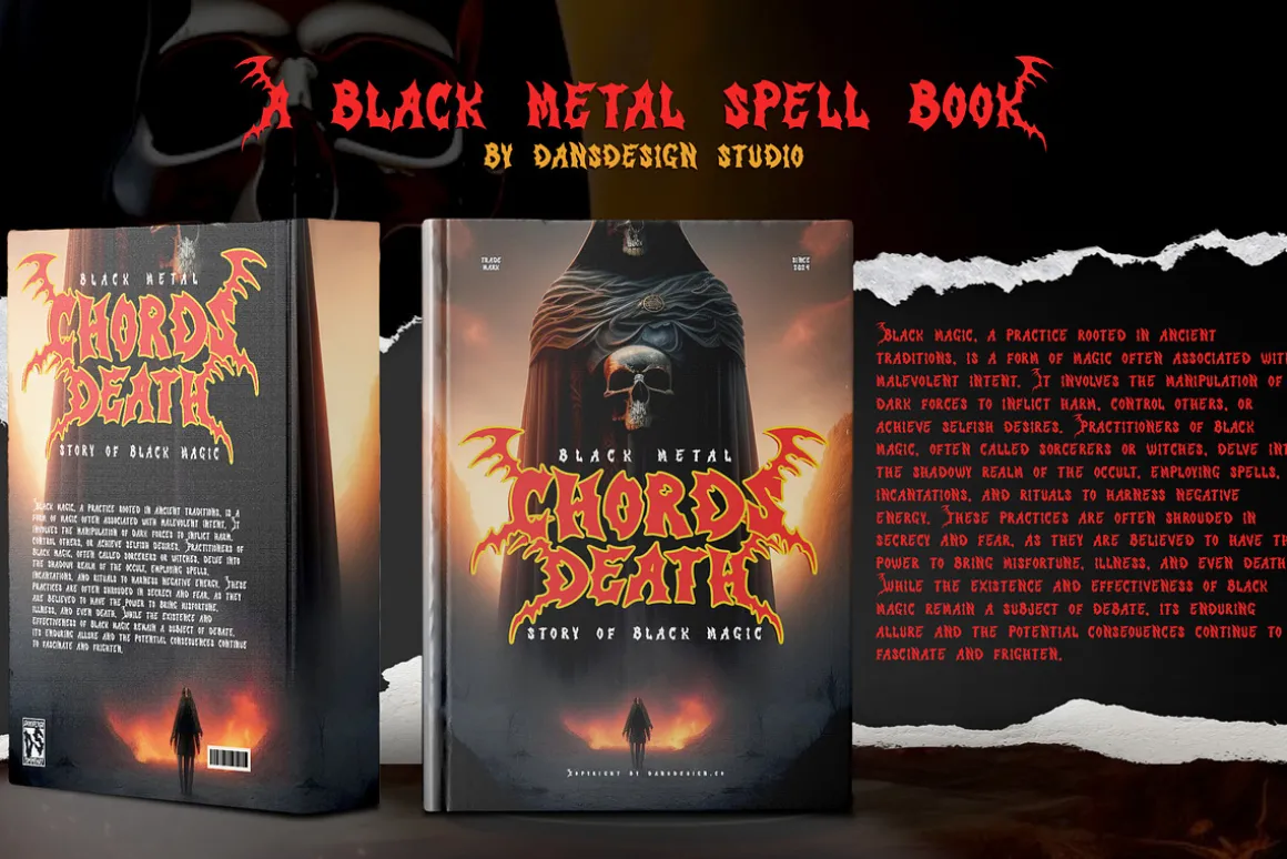 Exouisite Black Metal Display Font