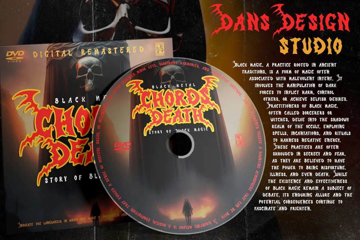 Exouisite Black Metal Display Font