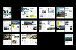 Explore Travel Magazine Template