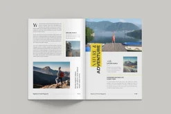 Explore Travel Magazine Template