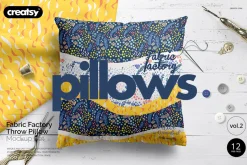 Fabric Factory vol.2: Pillow Mockup