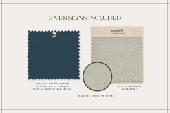 Fabric Swatch Mockup