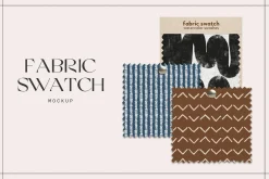 Fabric Swatch Mockup