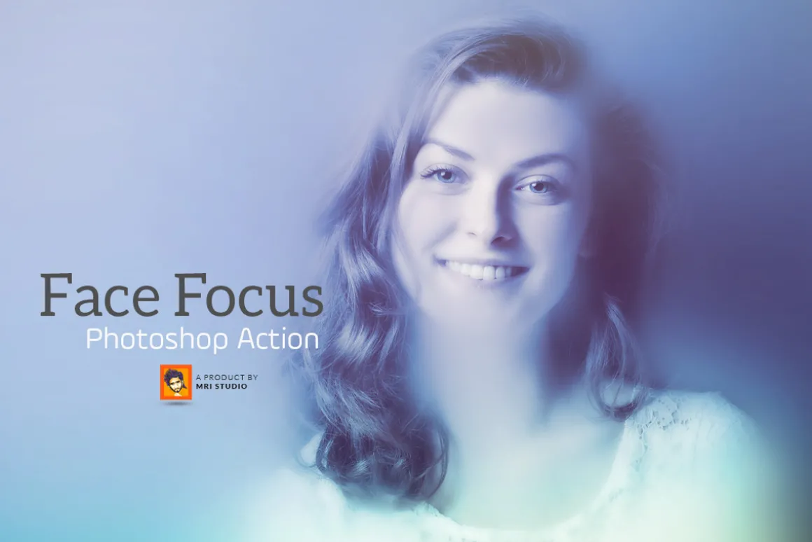 Face Focus Photoshop Action