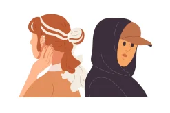 Face avatars of couples, friends set