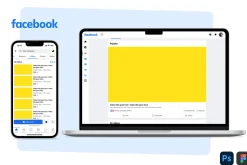 Facebook Branding Kit | PSD | Figma