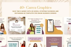 40 Facebook & Instagram Ad Templates