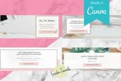 Facebook Page Canva Templates