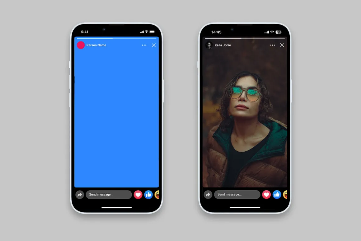 Facebook Template Mockup 2024