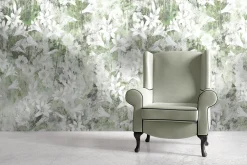 Faded White Flowers