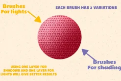 Fade & Shade Photoshop Brush Set