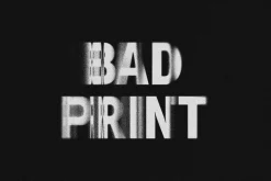 Fading Distortion Text Effect