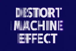 Fading Distortion Text Effect