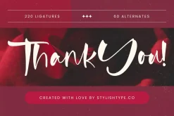 Fainter Bold Brush Font