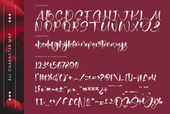 Fainter Bold Brush Font