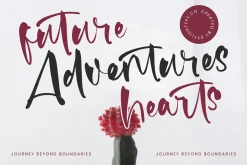 Fainter Bold Brush Font