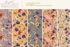 Fairytale Wildflower Watercolor Kit