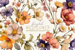 Fairytale Wildflower Watercolor Kit