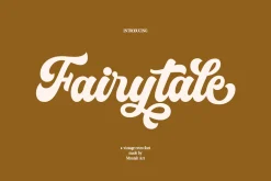Fairytale Groovy Retro Font