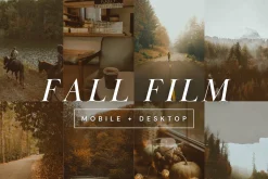 25 Fall Film Lightroom Presets