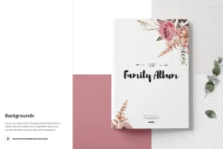 Family Book Mockup Set