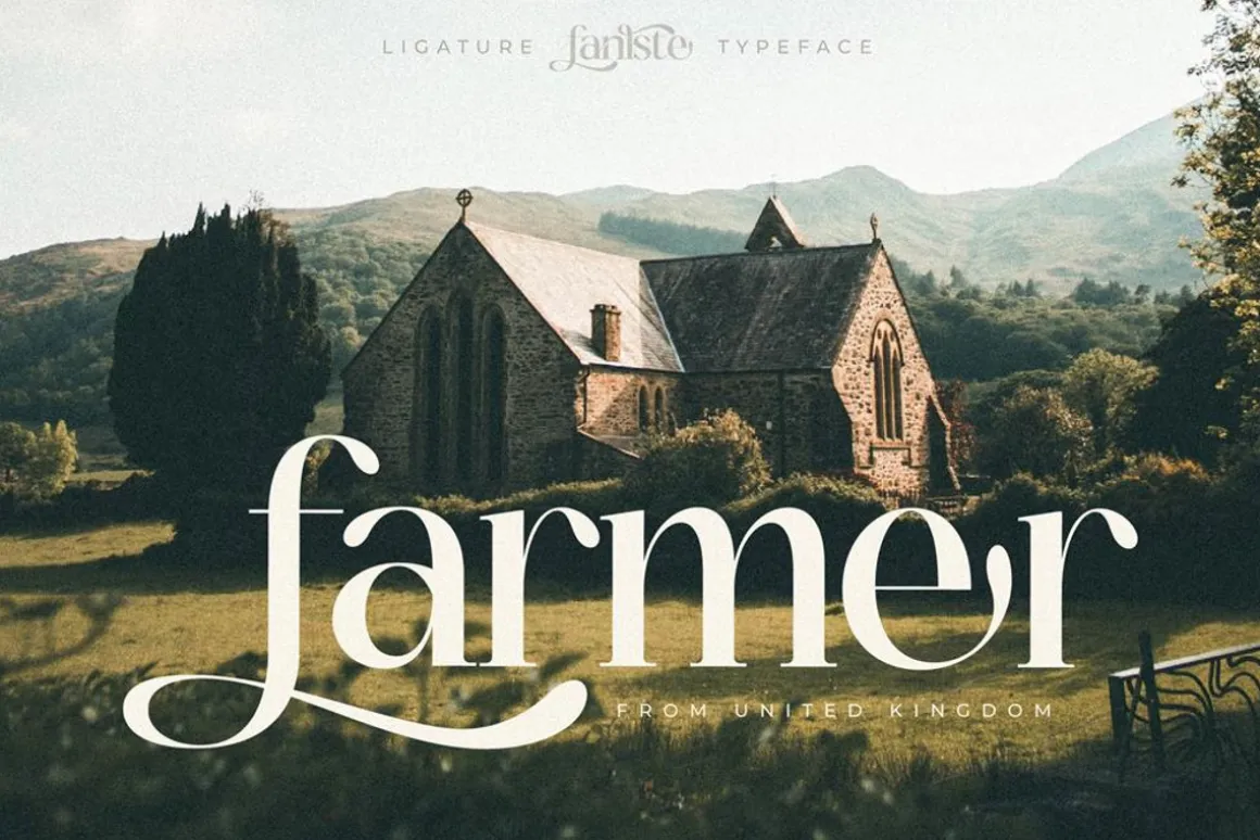 Fanlste Ligature Typeface Font