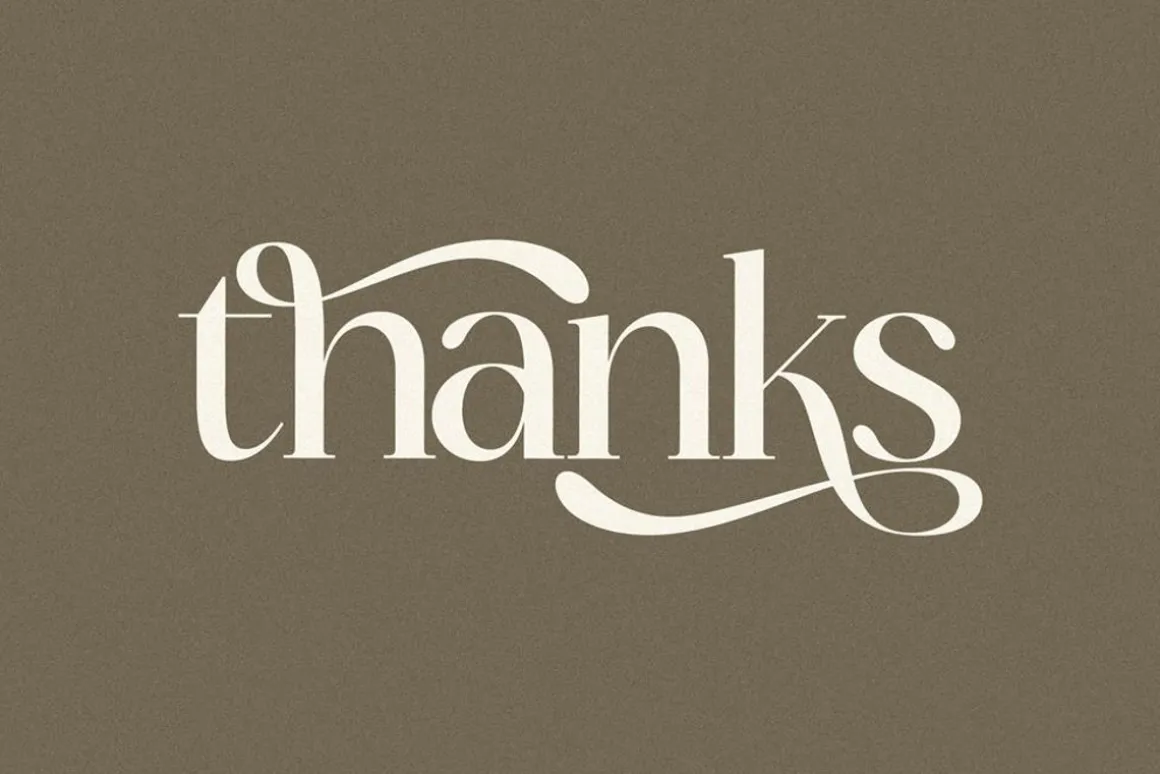 Fanlste Ligature Typeface Font