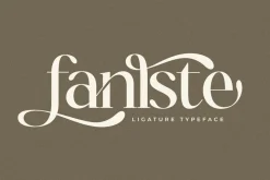 Fanlste Ligature Typeface Font