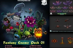 Fantasy Enemy Pack 01