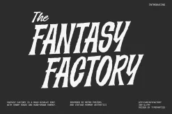 FantasyFactory - Rough Display Font