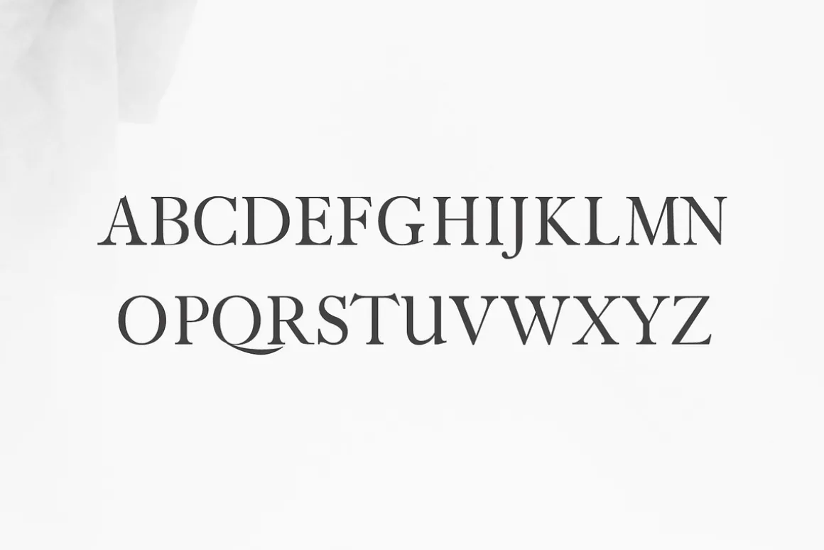 Faraz Modern Serif Typeface