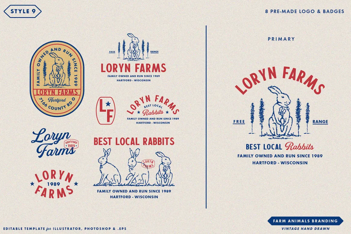 Farm Animals Branding